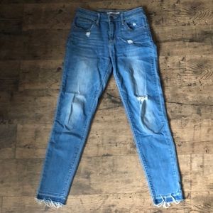 Levi’s 721 high-rise skinny and straight leg jeans